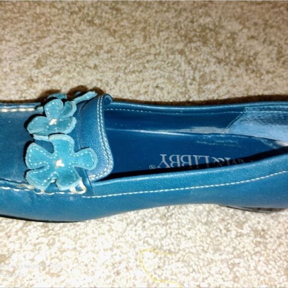 Sam & Libby Blue Women's Loafers - Picture 6 of 9